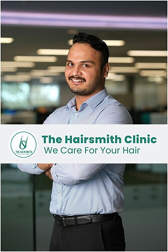 After Hair Transplant Result from The Hairsmith Clinic D~1